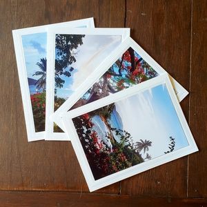 Caribbean Blank Photo Cards
